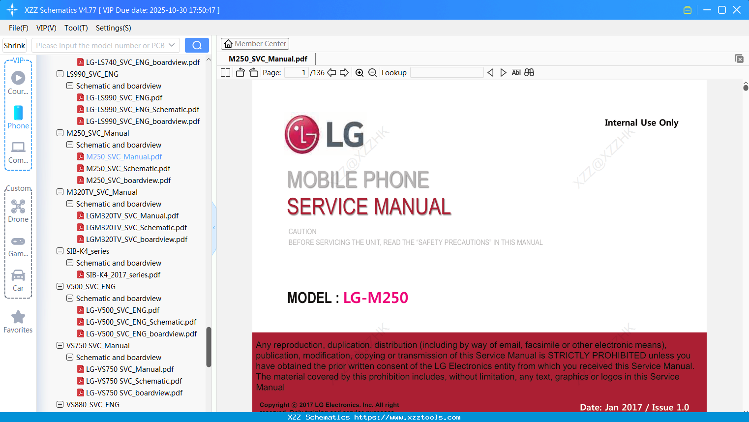 LG M250_SVC_Manual